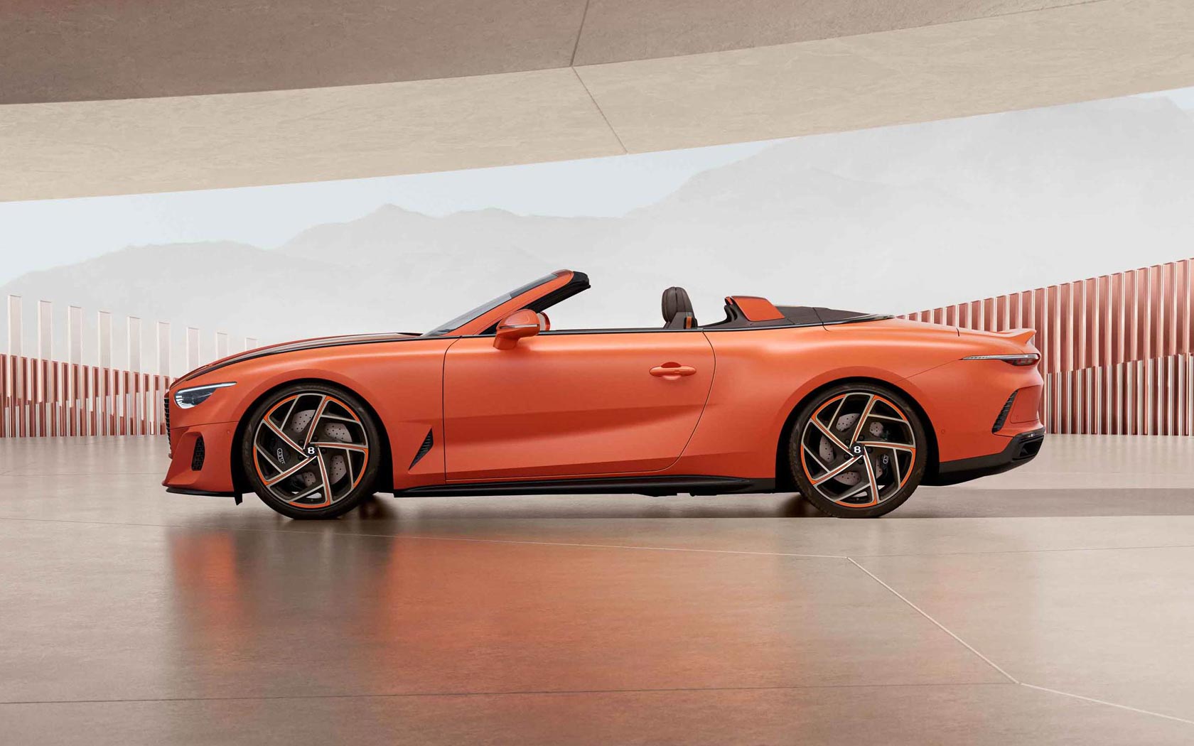  Bentley Mulliner Batur Convertible 