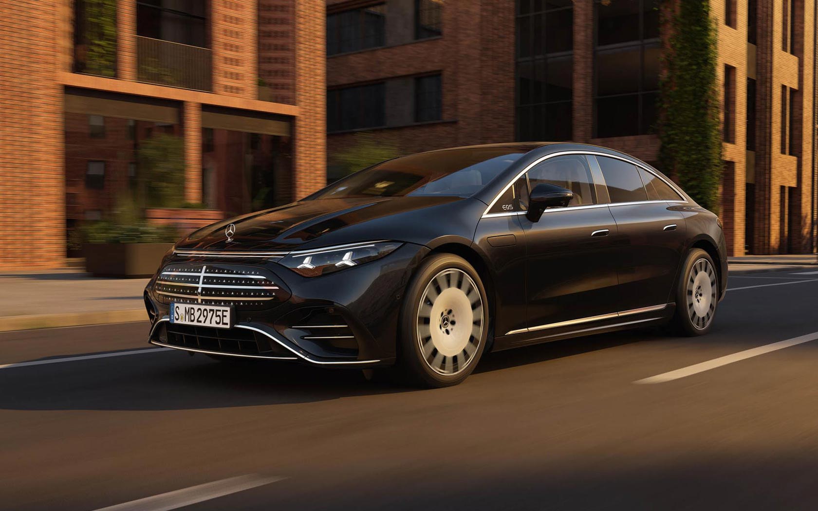 ���� Mercedes EQS 
