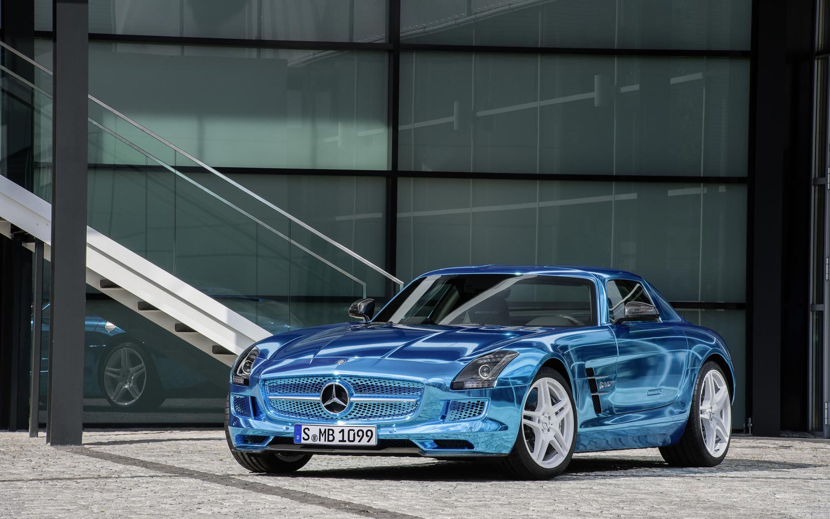  Mercedes SLS AMG Electric Drive 