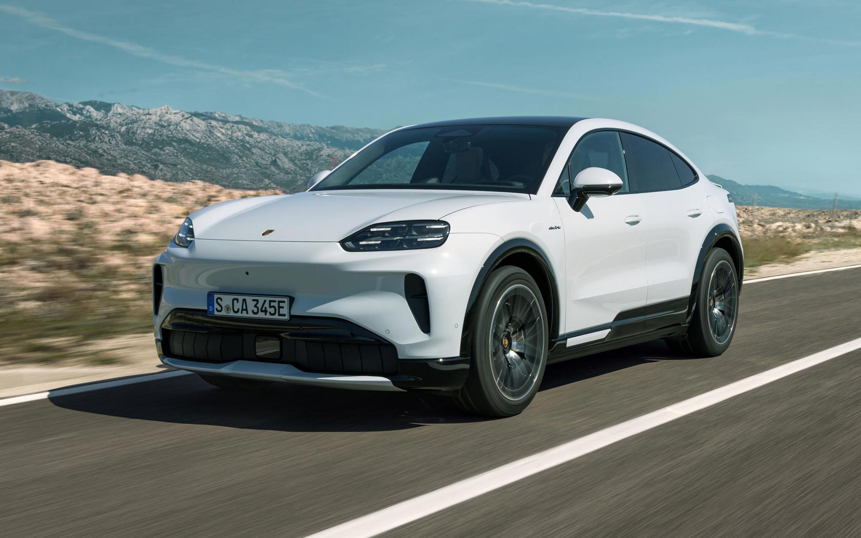 ���� Porsche Cayenne Coupe Electric 