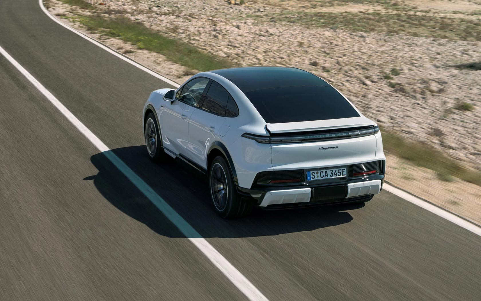 ���� Porsche Cayenne Coupe Electric 