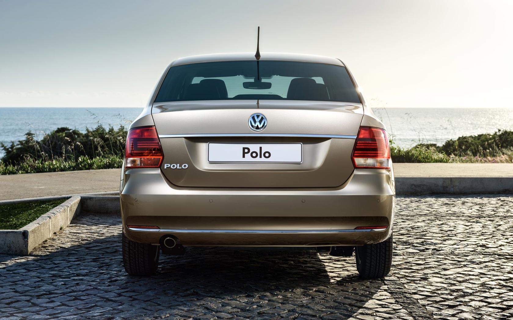 Volkswagen Polo 2015 сзади